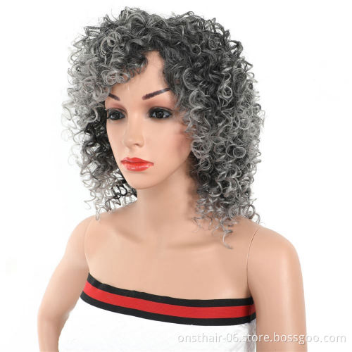 MYZY cheap heat-resistant high-quality synthetic wig 20 inch twisted curl synthetic wig, African synthetic wig supplier